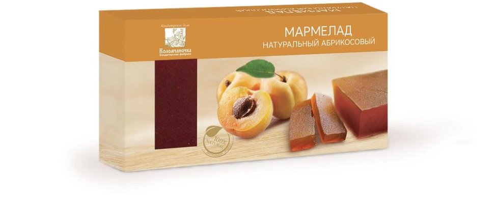  Мармелад пластовый 210г абрикосовый  в Кургане